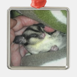 Sockergregaj Spipande i Blanket Julgransprydnad Metall