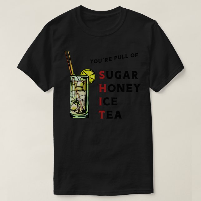 Sockerhonungsglass T Shirt (Design framsida)