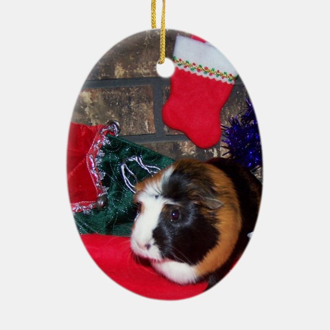 Sockerjul Julgransprydnad Keramik (Baksidan)