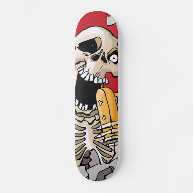 Sockerkaka Skateboard Bräda 19,5 Cm (Framsida)