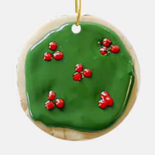 Sockerkakor, Personlig jul Julgransprydnad Keramik