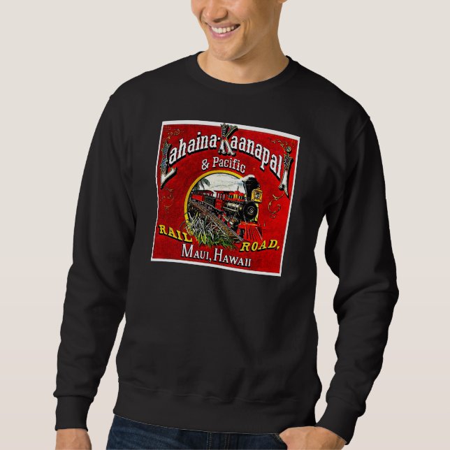Sockerkäpptåg med Baldwin lokomotiv Sweatshirt (Framsida)
