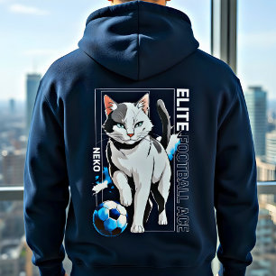 Sockerkatt Söt design för kattälskare & fotboll T Shirt