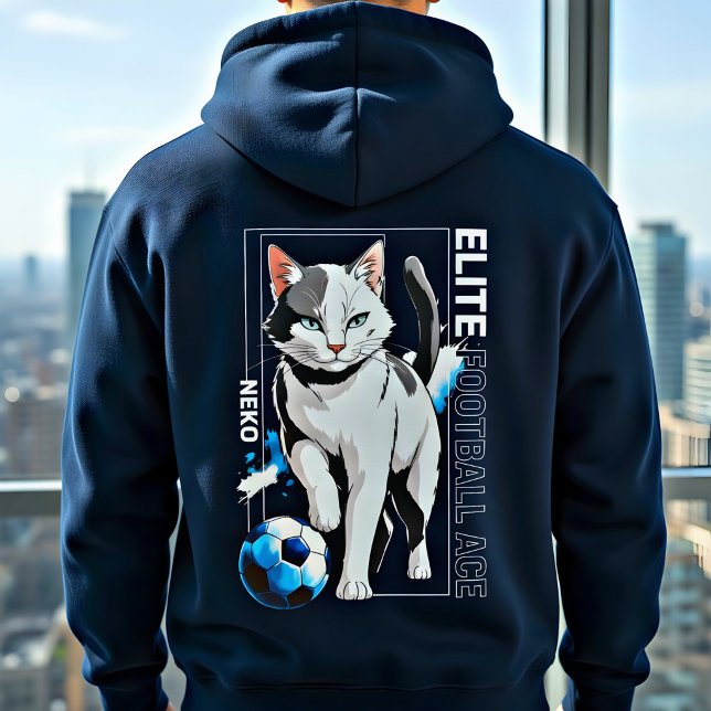 Sockerkatt Söt design för kattälskare & fotboll T Shirt (Skapare uppladdad)