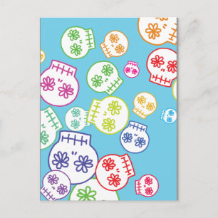 Sockerkula Döskallar Vykort