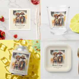 Sockerkulör, anpassningsbar pappersservett