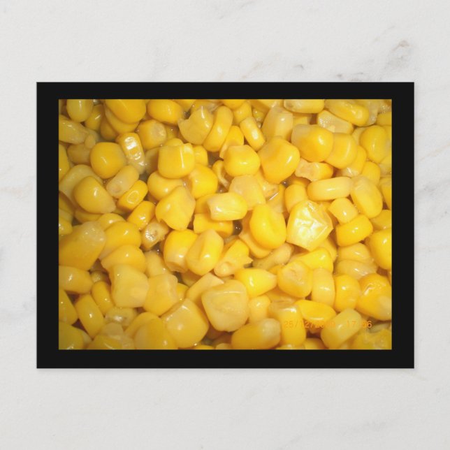 Sockermajs Vykort (Framsida)