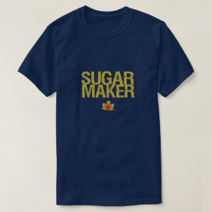 Sockermakare med mapel löv tee