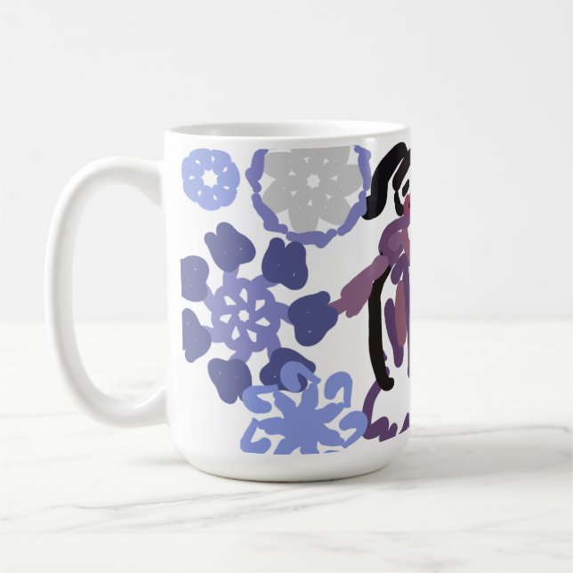 Sockerplommon dansar  kaffemugg (Vänster)