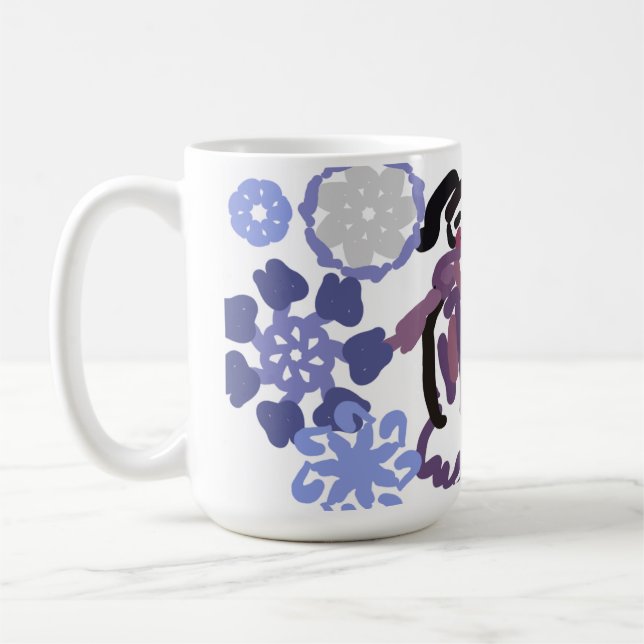 Sockerplommon dansar  kaffemugg (Vänster)
