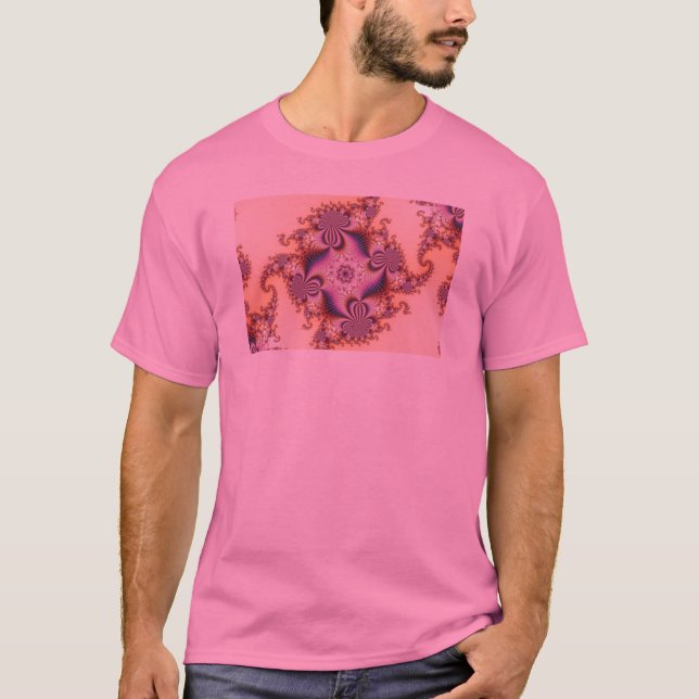 Sockerplommon - Fractal Tee (Framsida)