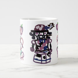 Sockerplommon nötknäppare jumbo mugg