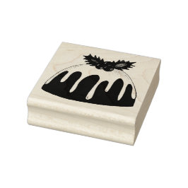 Sockerplommon Pudding jul Helgdag Dessert Frimärke Stämpel