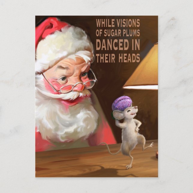 Sockerplommon Vykort (Framsida)