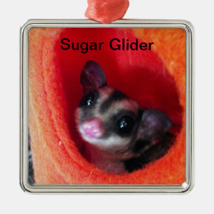 Sockerreglage i Orange Hanging Bed Julgransprydnad Metall