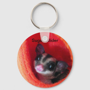 Sockerreglage i Orange Hanging Bed Nyckelring