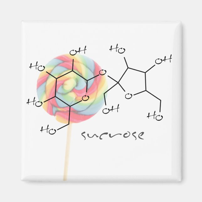 Sockerrusning Magnet (Framsidan)