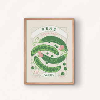 Sockersaftärpepaket Poster