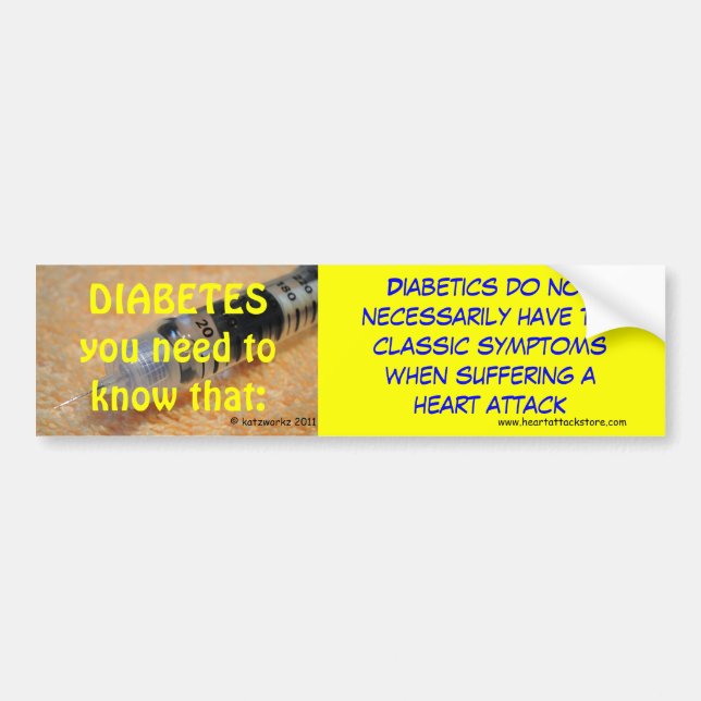 Sockersjuka - dig behov att veta det bildekal (Framsidan)