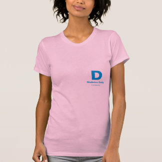 Sockersjuka tänder dagligen färgdamutslagsplatser t-shirt