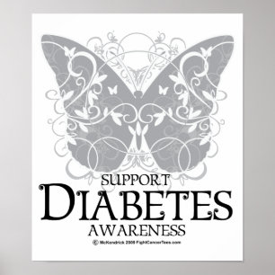 Sockersjukafjäril Poster