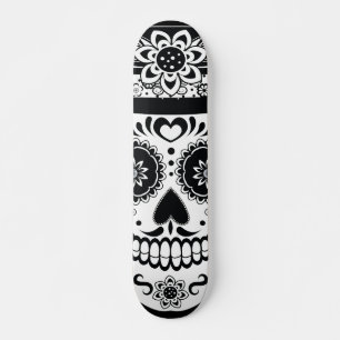 Sockerskal för Day of the dead Mini Skateboard Bräda 18,5 Cm