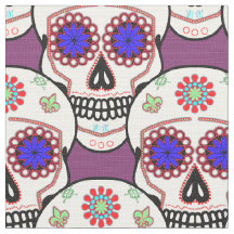 Sockerskål med blå Ögon och Grönt Fleur de Lis