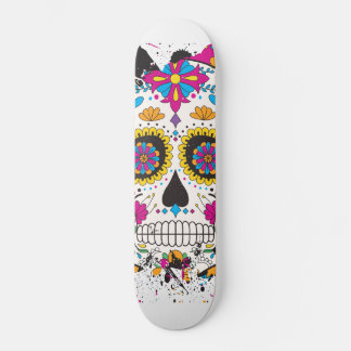 Sockerskalldia de los muertos mini skateboard bräda 18,5 cm