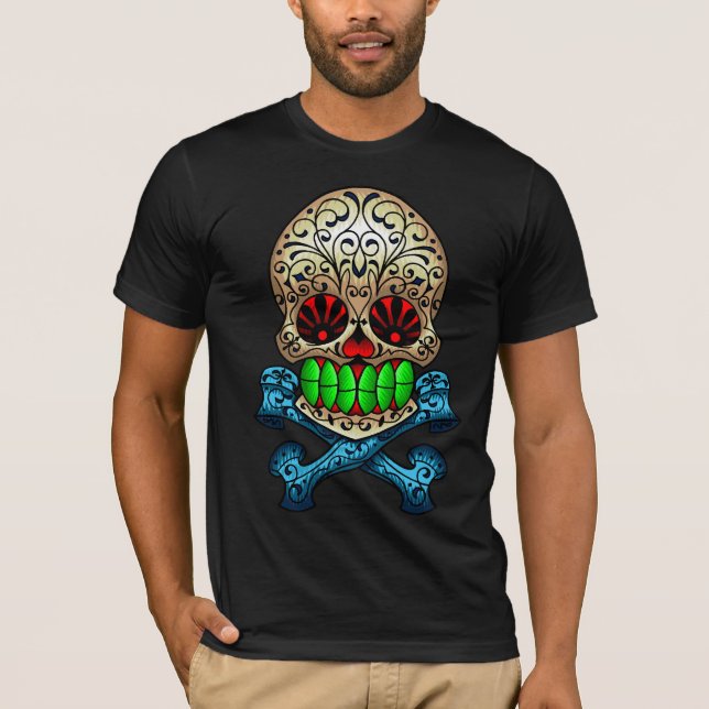 Sockerskalle 2 t shirt (Framsida)