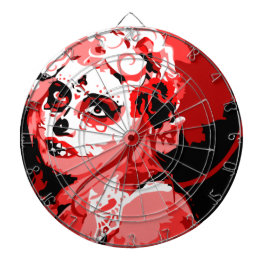 sockerskalle darttavla