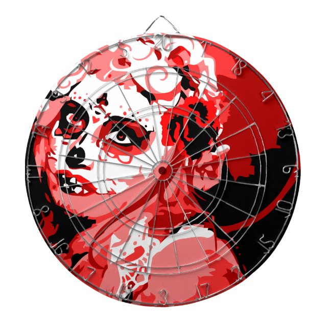 sockerskalle darttavla (Framsidan)