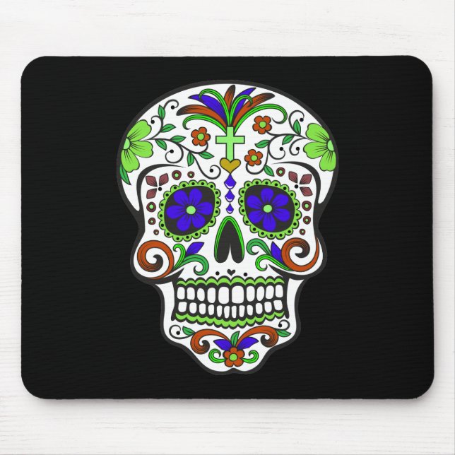 Sockerskalle Mousepad Musmatta (Framsidan)