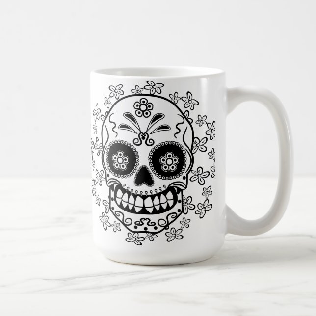 Sockerskalle Mugg (Höger)