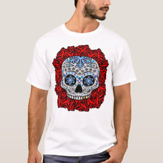 Sockerskalle och ro t-shirt