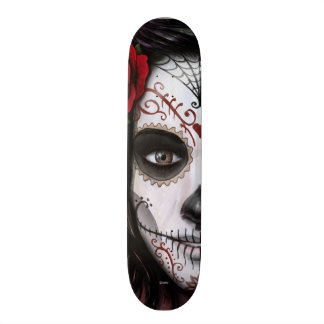 Sockerskalle Old School Skateboard Bräda 21,6 Cm
