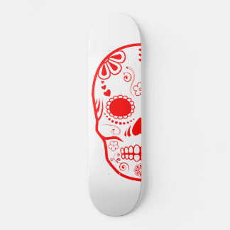 sockerskalle skateboard bräda 19,5 cm
