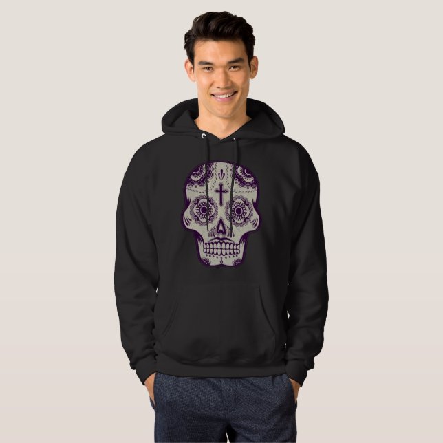 Sockerskalle Sweatshirt (Hel framsida)