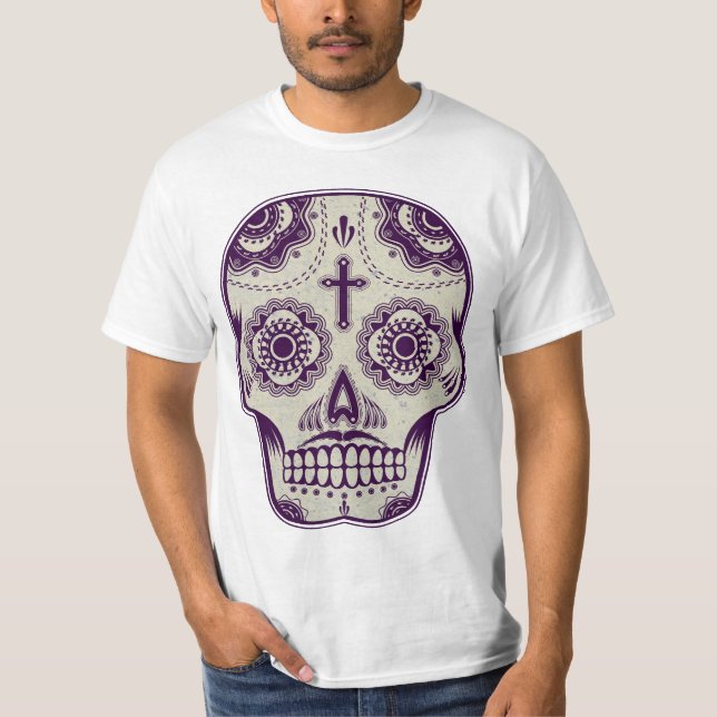 Sockerskalle T-shirt (Framsida)