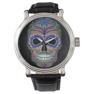 Sockerskalleday of the dead armbandsur