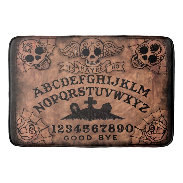 Sockerskallehäxan stiger ombord badmattan badrumsmatta (Framsidan)