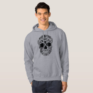 SockerskalleHoodie Tröja Med Luva