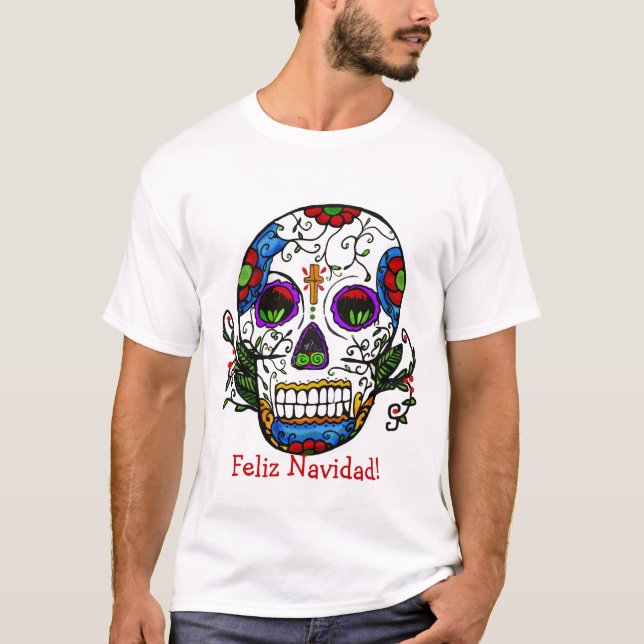 sockerskallejul, Feliz Navidad! T-shirt (Framsida)