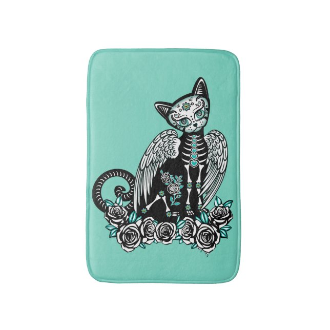 Sockerskallekatt Badrumsmatta (Framsidan (Vertikal))