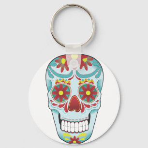 Sockerskallekeychain Nyckelring