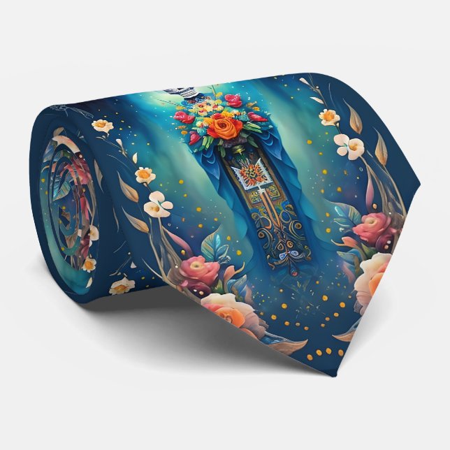 Sockerskålskonst - Firar Mexikos traditioner Slips (Rullad)