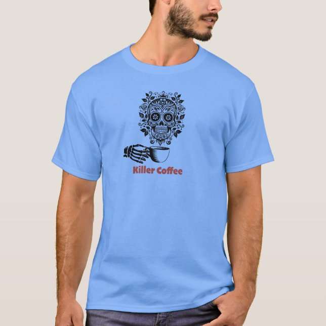 Sockerskålsmataffe T Shirt (Framsida)