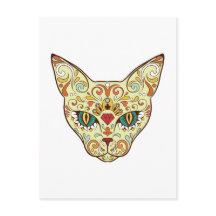 Sockerskrovkatt - Tattodesign