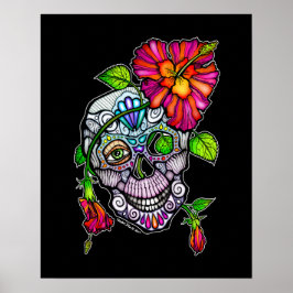 SOCKERSKULL OCH FLÖDE 16" X20" POSTER