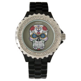 SOCKERSKULL | Redigerbar blommigt Armbandsur