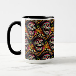 Sockerskullart - Pirat Skull Mugg